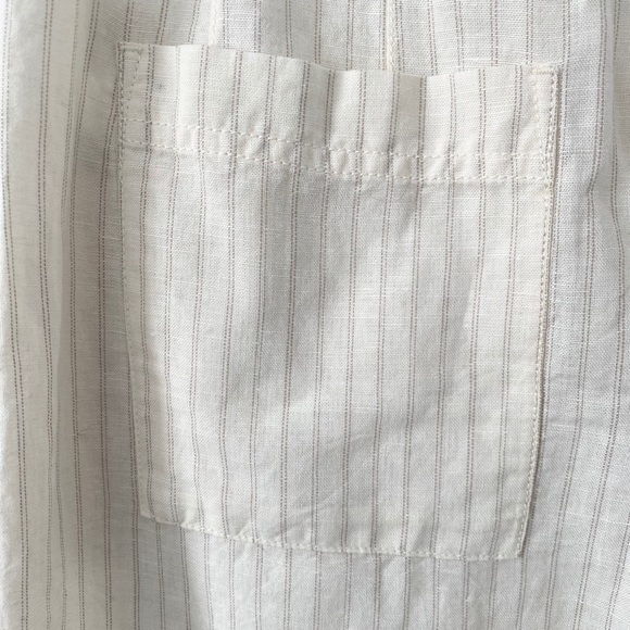 NWT Anthro Sammie Striped Paperbag- Waist Pants - Picture 7 of 10